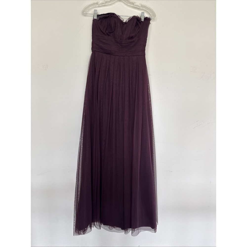Vera Wang Deep Purple Ball Gown Size 8 Soft Tool Floaty